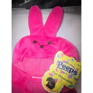 Peeps Pink Bunny Pet Costume Hat XS/S – Easter Dog Costume